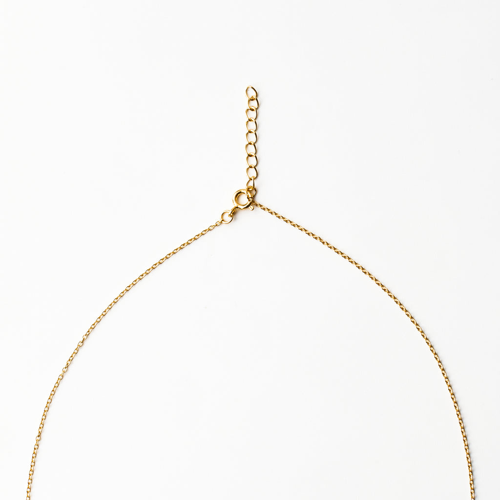 Peridot Drop Necklace