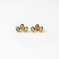 アクアカルセドニー ピアス