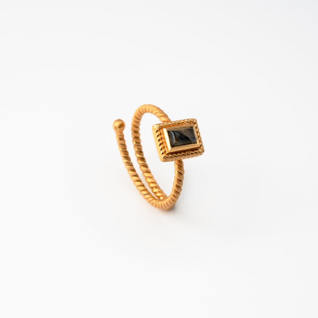 Kyanite Bezel Ring