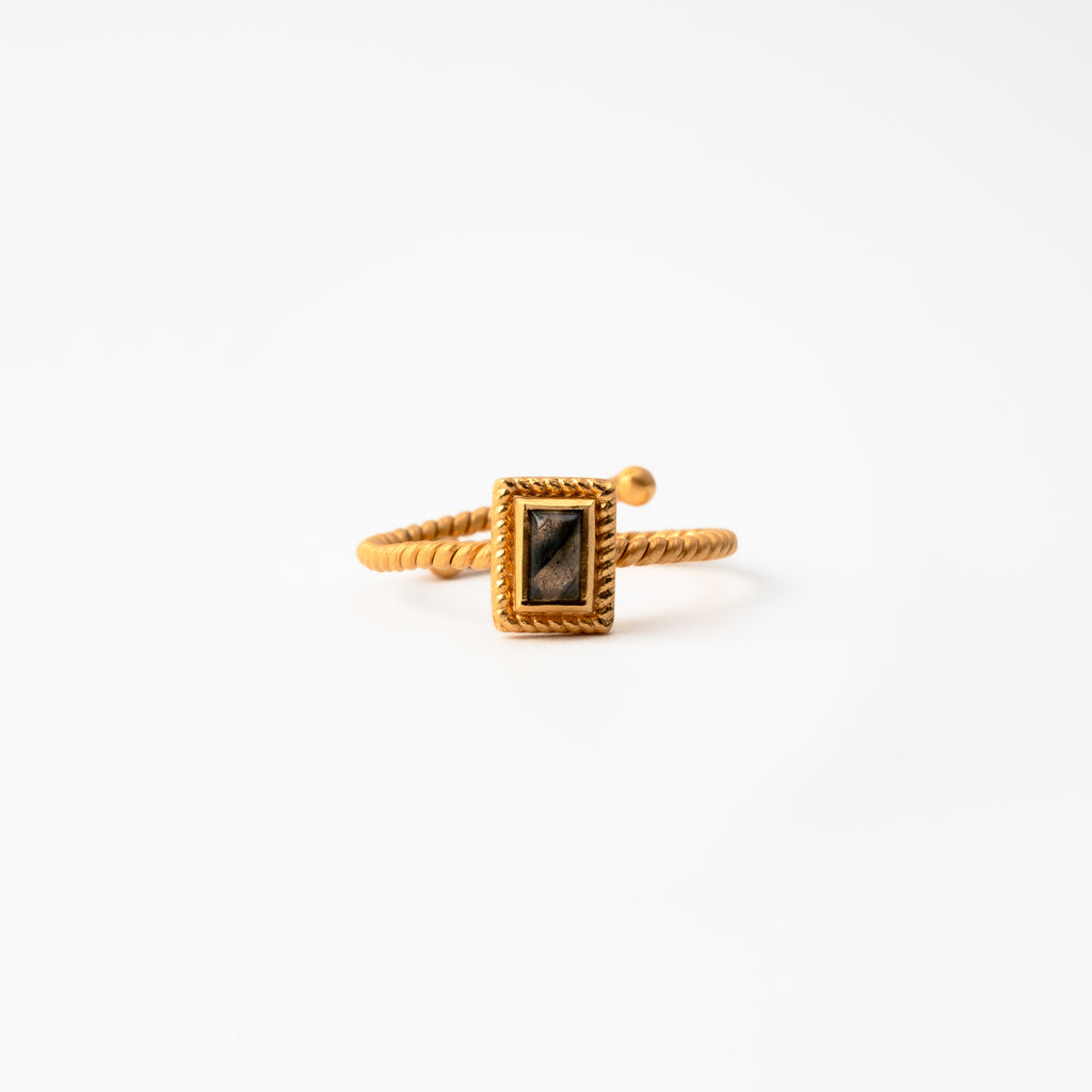 Kyanite Bezel Ring