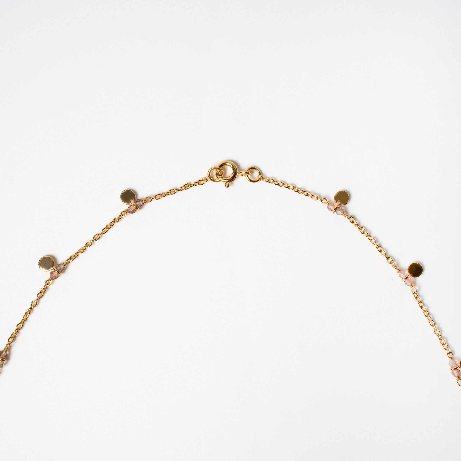 Smoky Quartz Drop Necklace