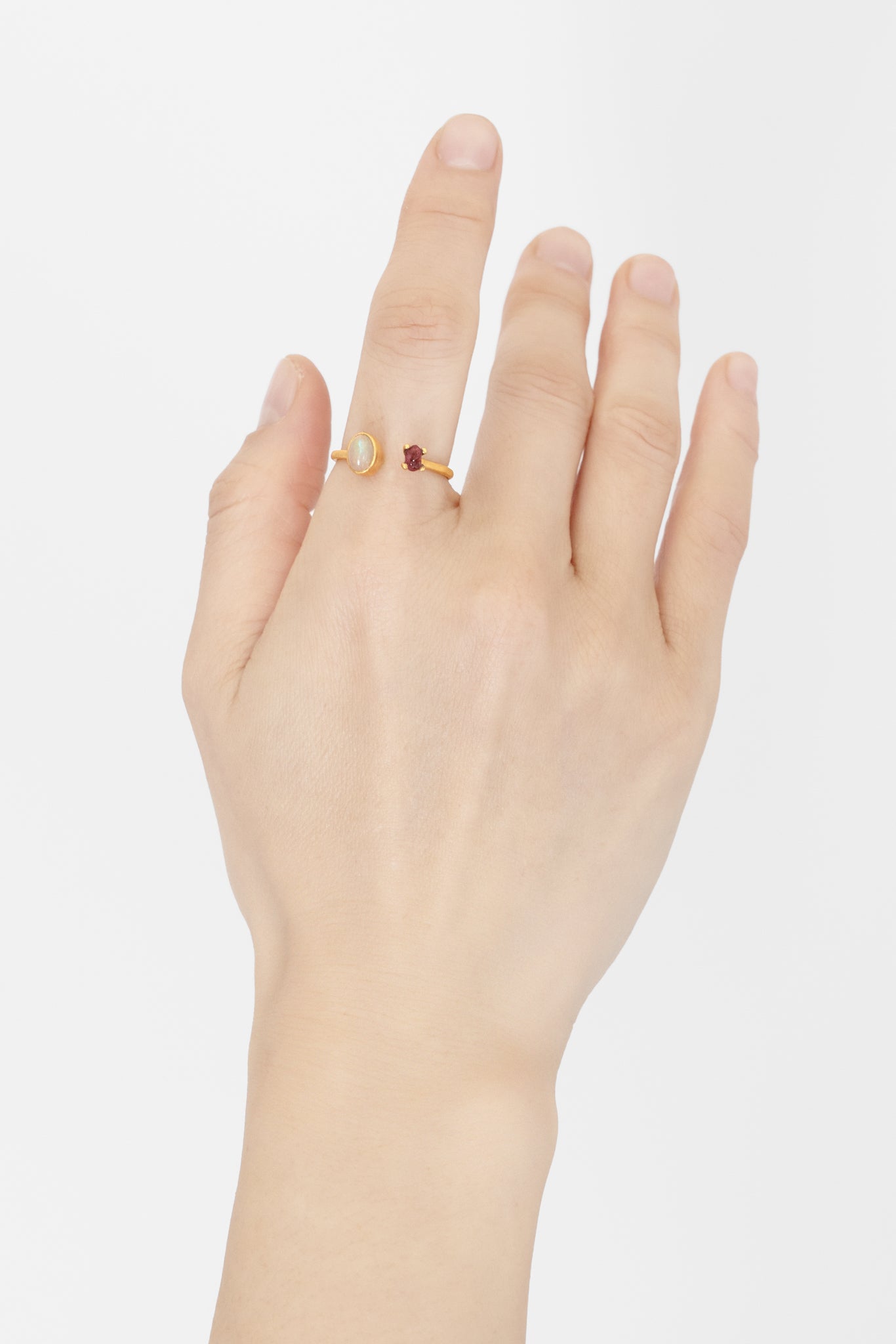 Ethiopian Opal Open Ring